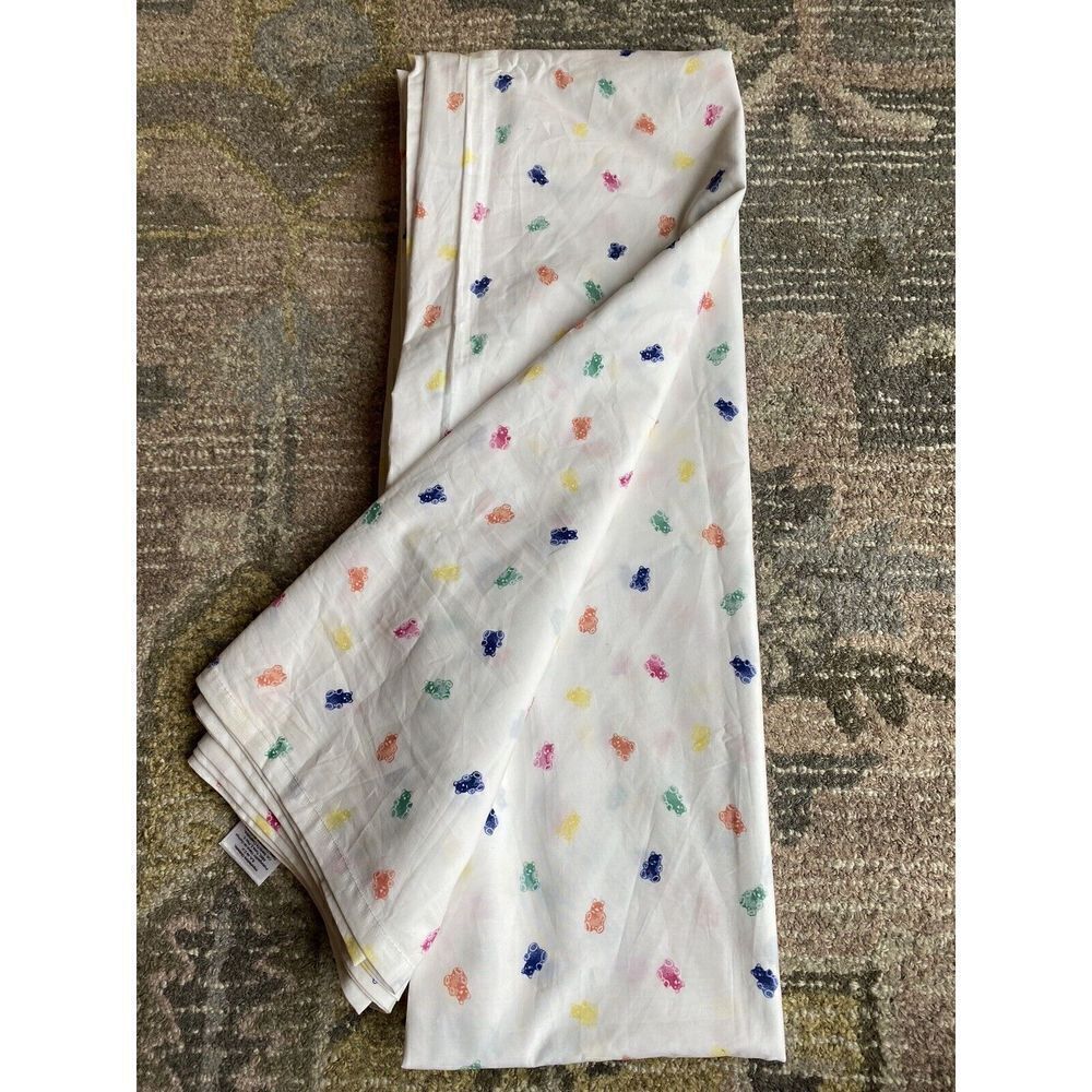Pottery Barn Teen Teddy Bear Bed Flat Top Sheet